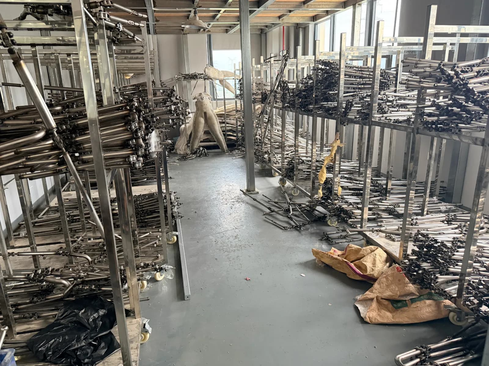 Metal Skeleton Racks